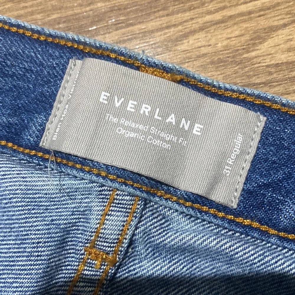 NWT EVERLANE The Relaxed Straight Jean Organic Cotton - Picture 8 of 9